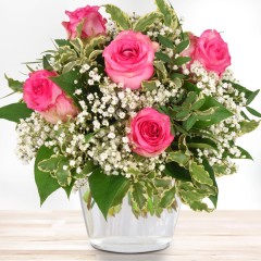 Blumenstrauß Rosenromantik